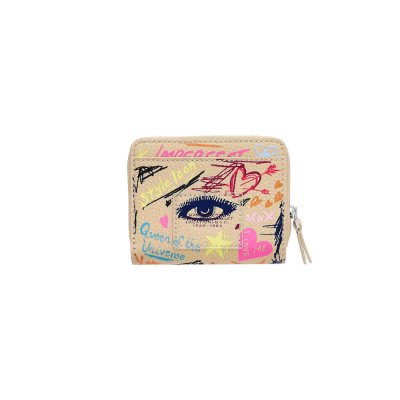 THE PUNK SCRIBBLE MINI COMPACT WALLET